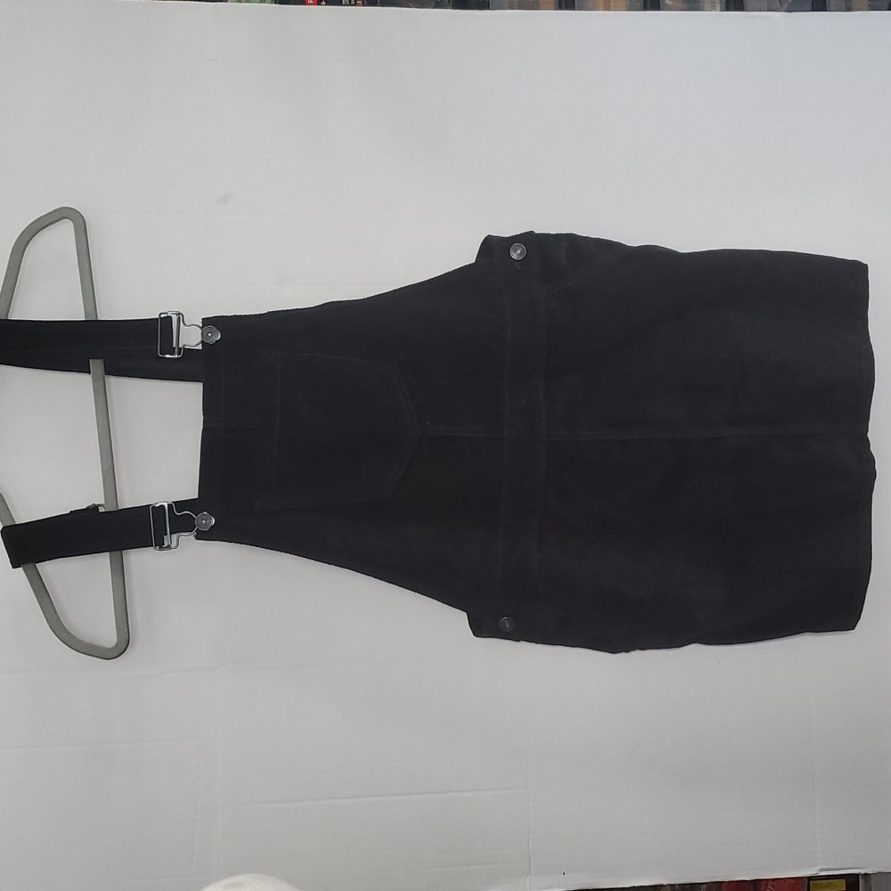 Juniors black corduroy mini skirtall size 13